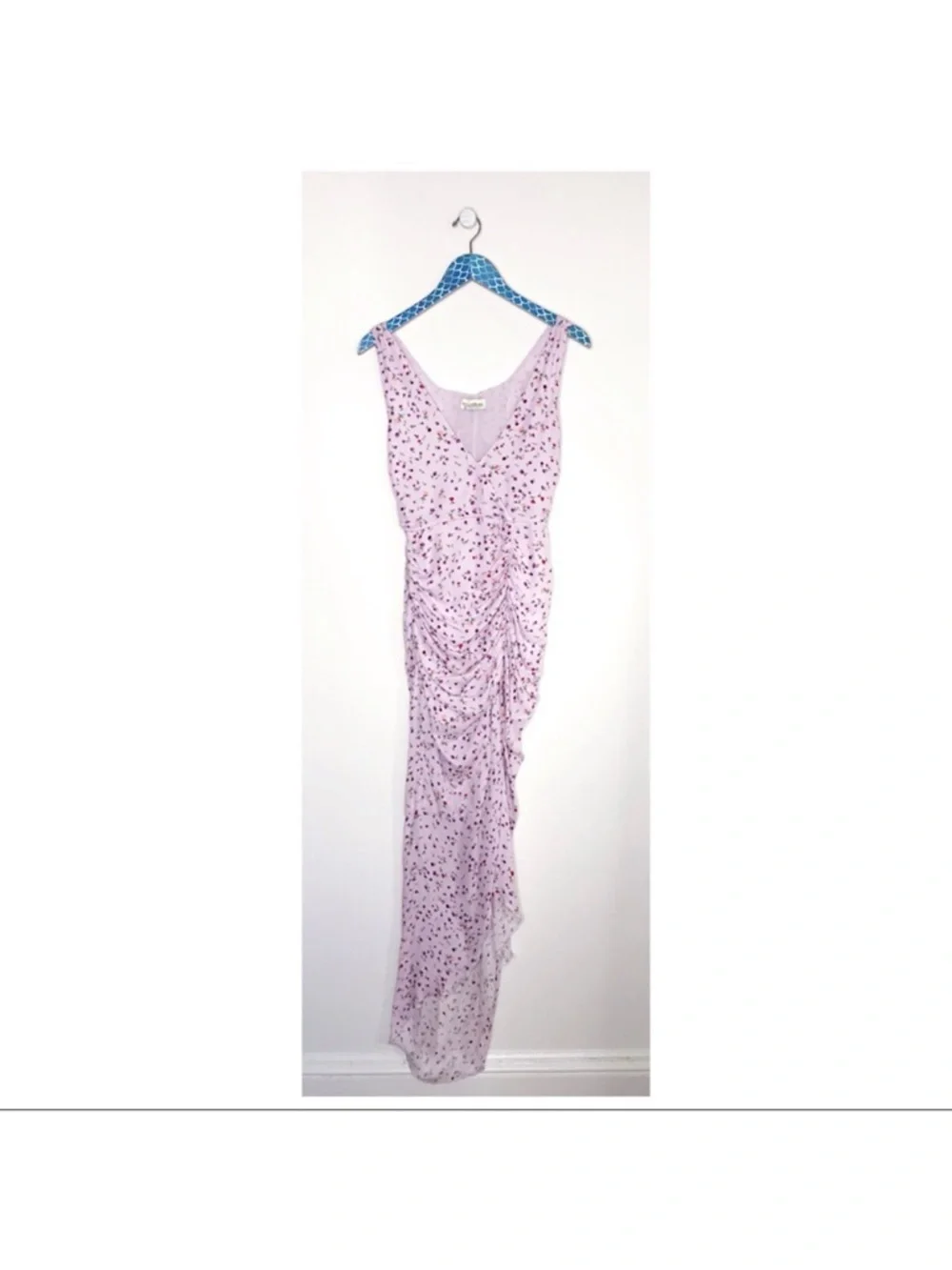 NICHOLAS Pink Floral DRESS Size 10 Silk
